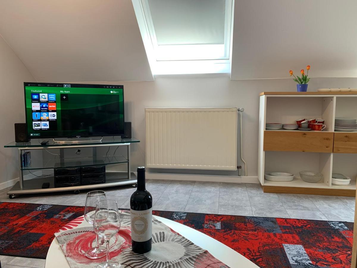 Ferienwohnung Sunny - Moderne Ferienwohnung Im Gruenen In Saarbruecken-West エクステリア 写真